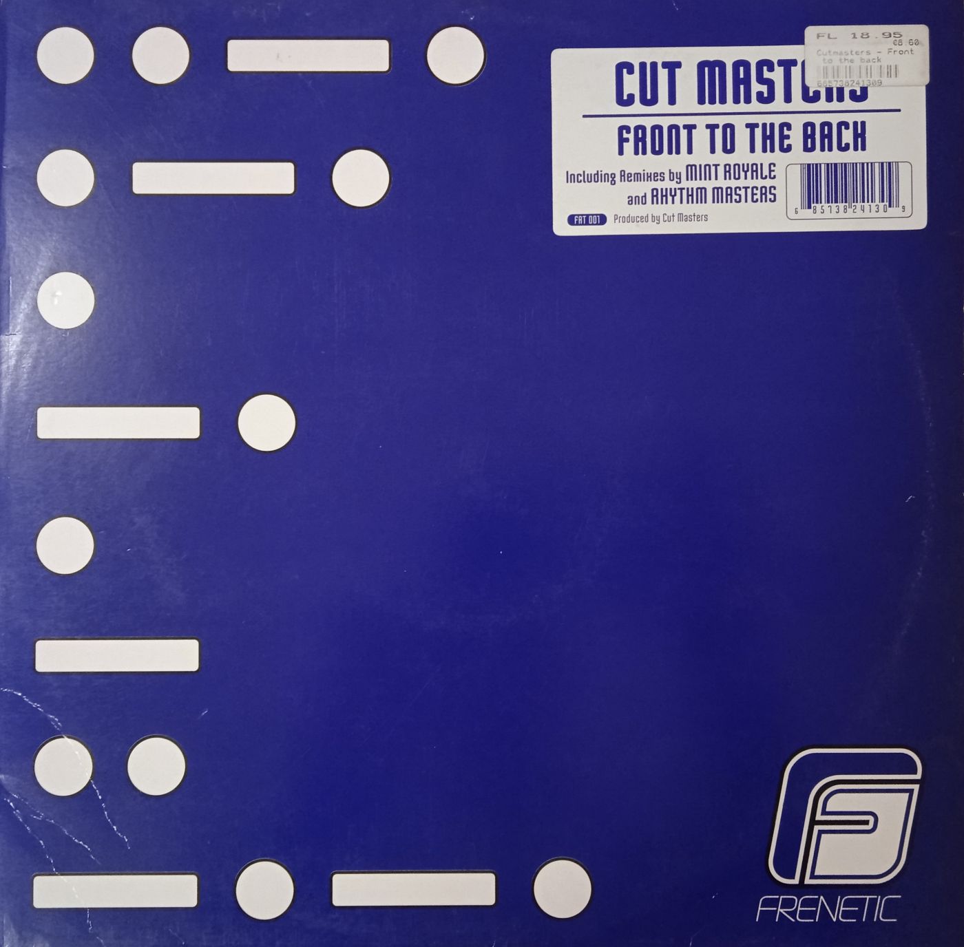 Cut Masters – Front To The Back (Vinyl,2000)