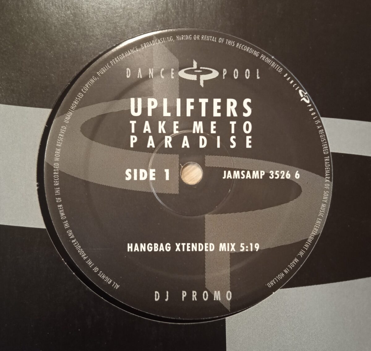 Uplifters – Take Me To Paradise (Vinyl,1996) - Image 2