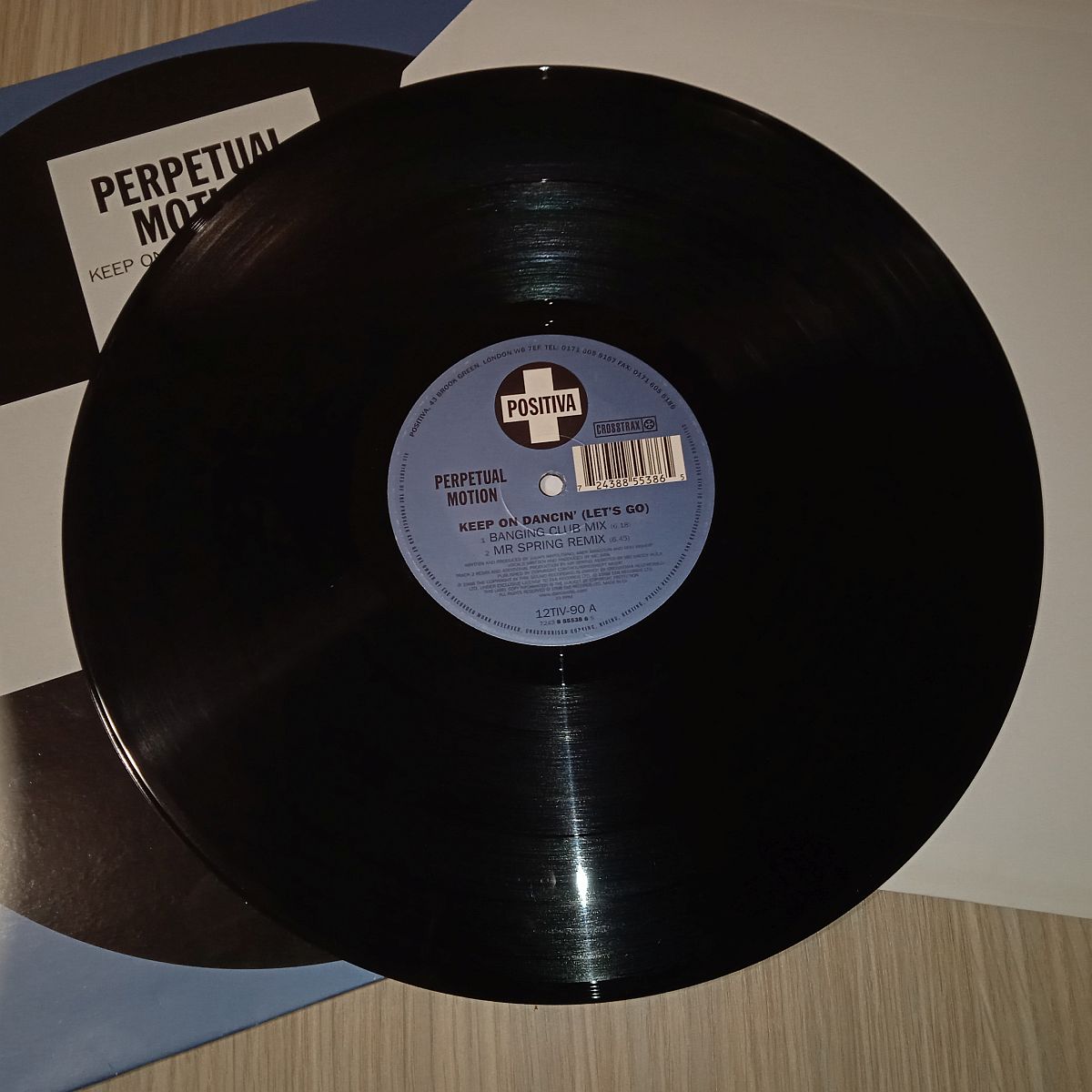 Perpetual Motion – Keep On Dancin' (Let's Go) (Vinyl,1998) - Image 4