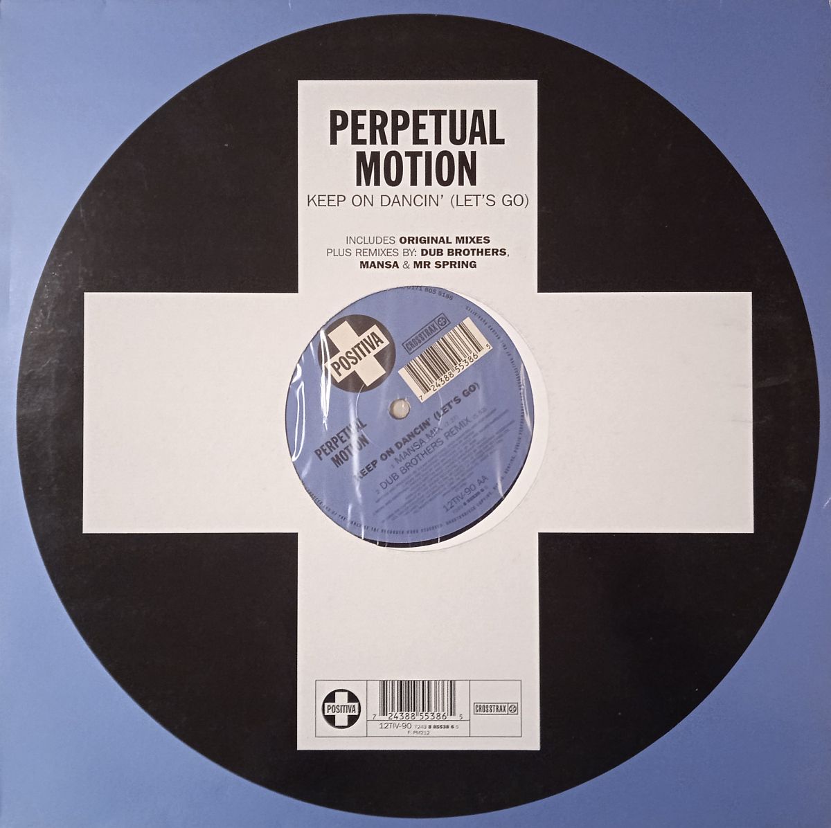 Perpetual Motion – Keep On Dancin' (Let's Go) (Vinyl,1998)