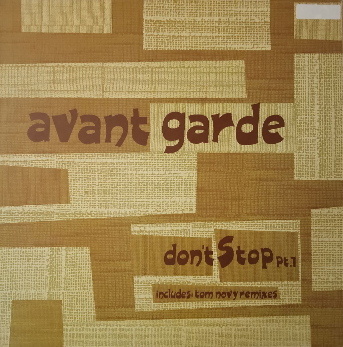 Avant Garde – Don't Stop (Vinyl,2001)