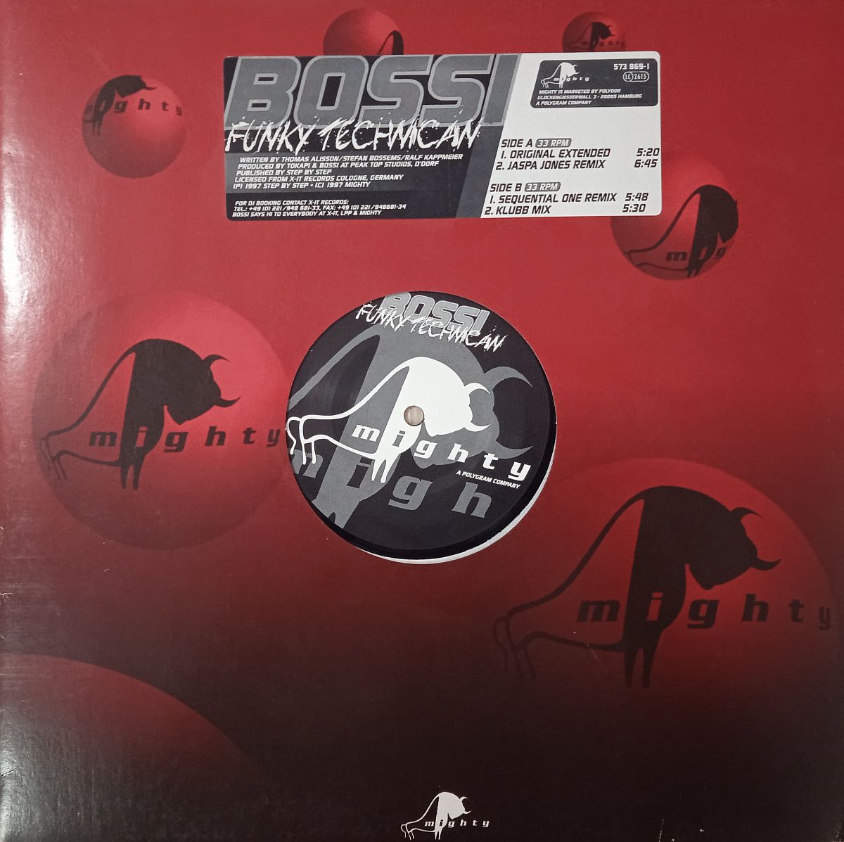 Bossi – Funky Technician (Vinyl,1997)