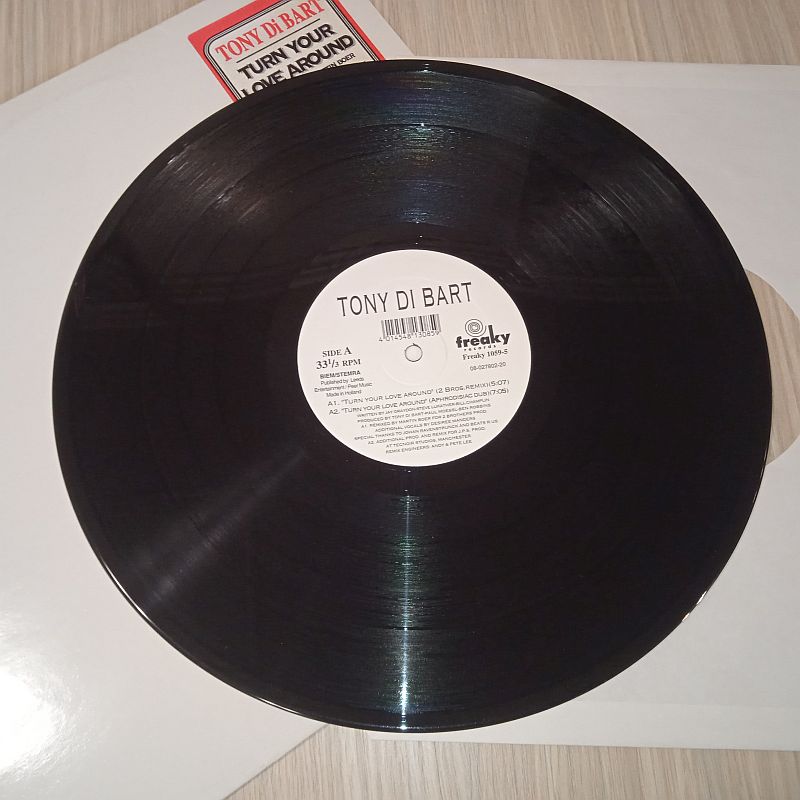 Tony Di Bart – Turn Your Love Around (2 Brothers On The 4th Floor Mix!) (Vinyl,1996) - Image 4