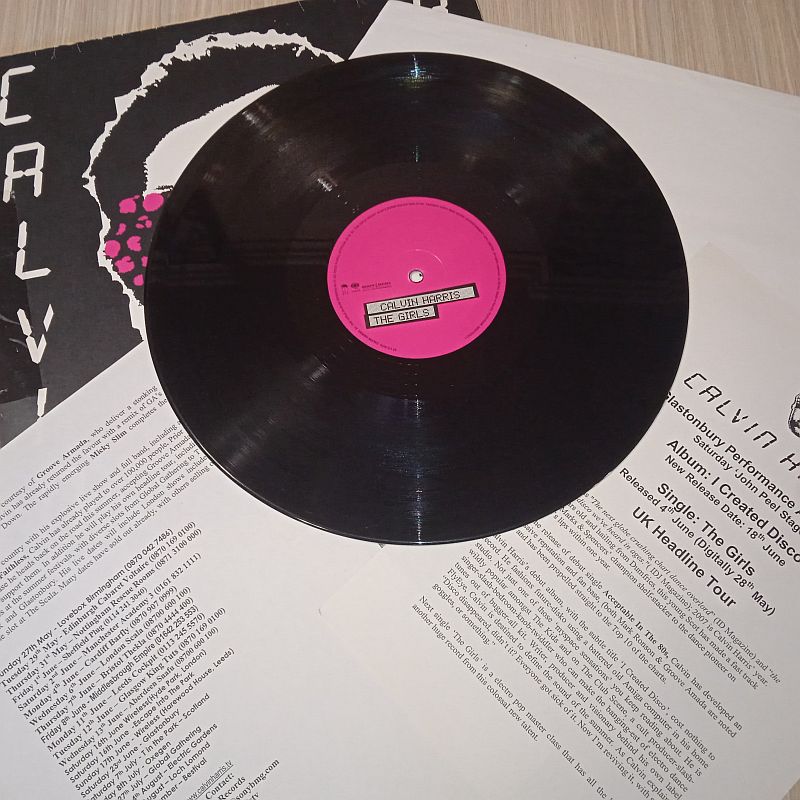 Calvin Harris – The Girls (Vinyl,2007) - Image 4