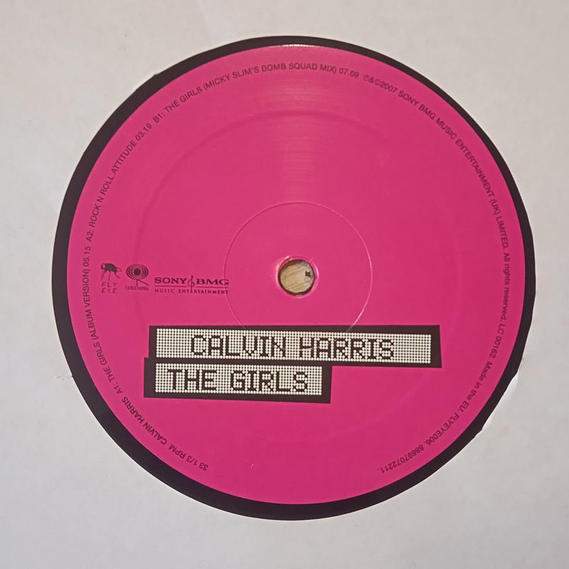 Calvin Harris – The Girls (Vinyl,2007) - Image 3