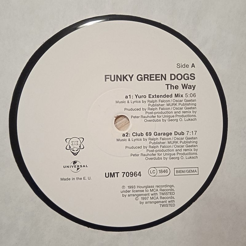 Funky Green Dogs – The Way (Vinyl,1997) - Image 2