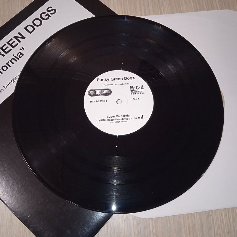 Funky Green Dogs – Super California (Vinyl,2001) - Image 4