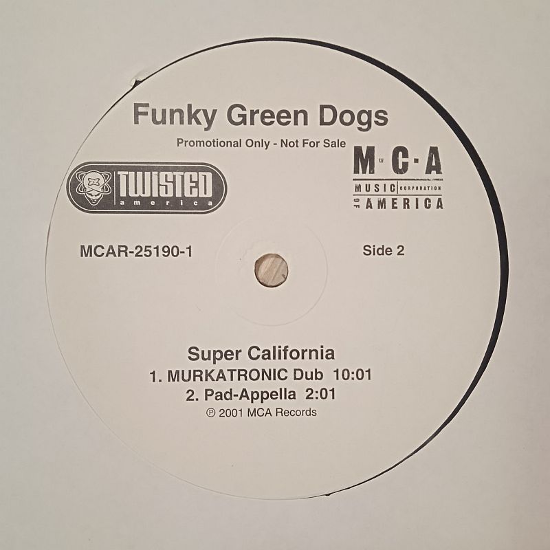 Funky Green Dogs – Super California (Vinyl,2001) - Image 3