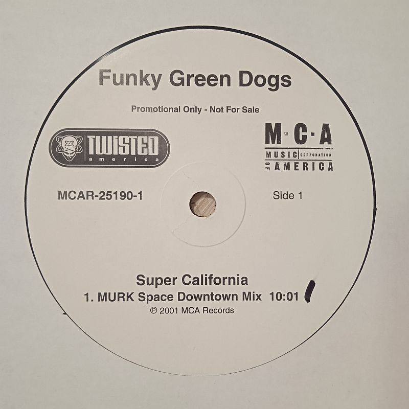 Funky Green Dogs – Super California (Vinyl,2001) - Image 2