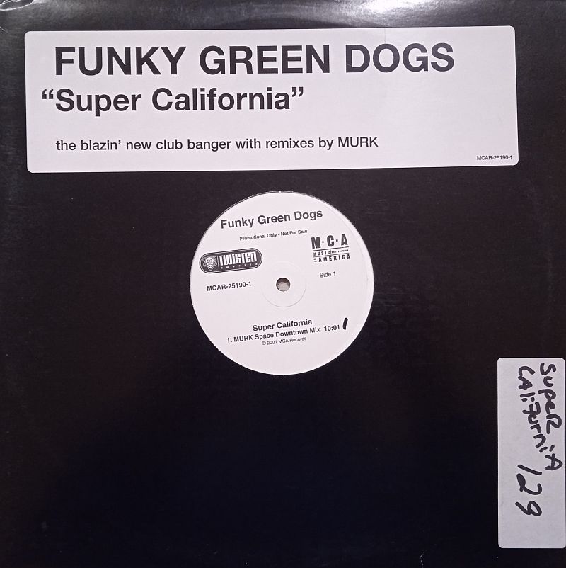 Funky Green Dogs – Super California (Vinyl,2001)