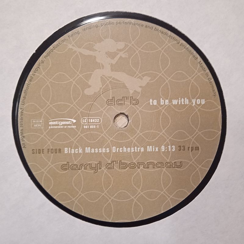 Darryl D'Bonneau – To Be With You (2×Vinyl,2000) - Image 6