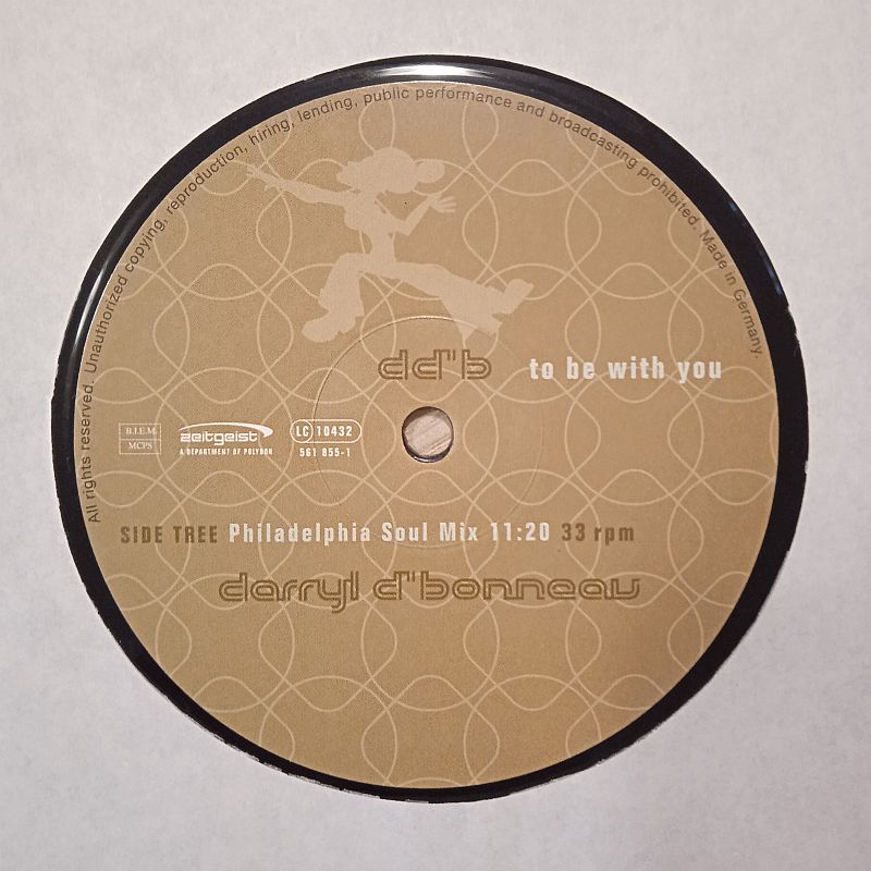 Darryl D'Bonneau – To Be With You (2×Vinyl,2000) - Image 5