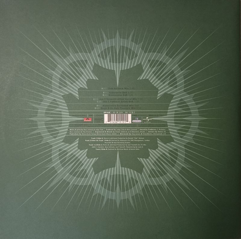 Spike – So In Luv (2×Vinyl,1999) - Image 2
