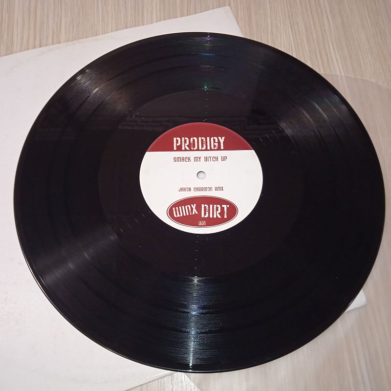 Prodigy – Smack My Bitch Up (Jakob Carrison Rmx) (Vinyl,2007) - Image 4