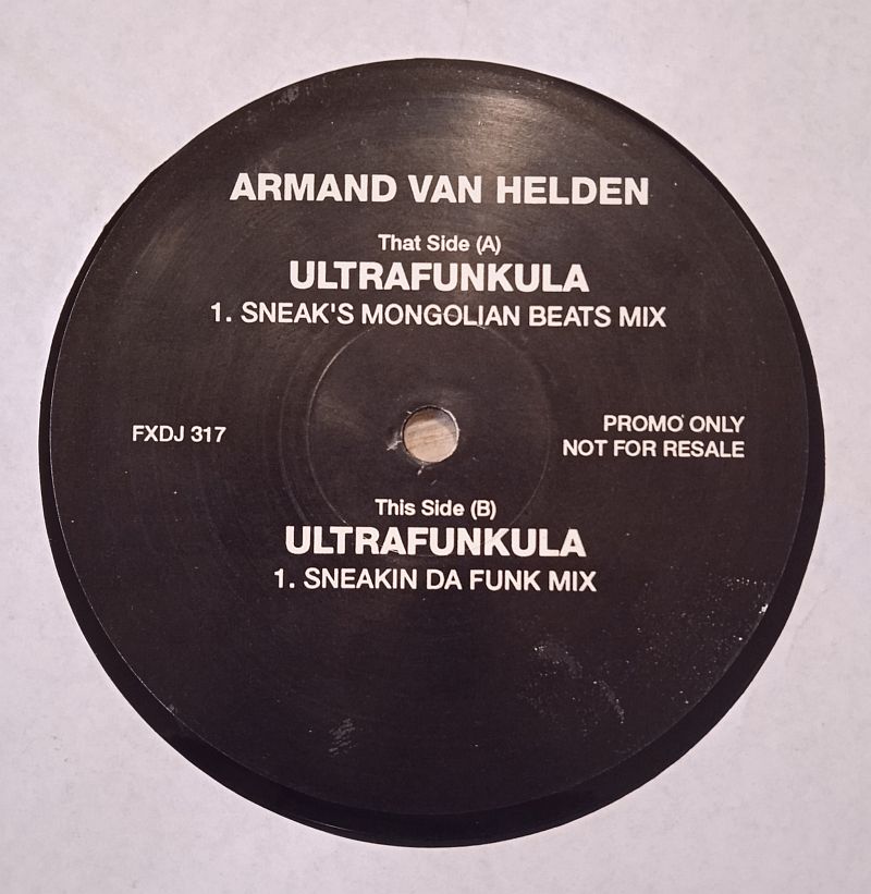 Armand Van Helden – Ultrafunkula (DJ Sneak mixes) (Vinyl,1997) - Image 3