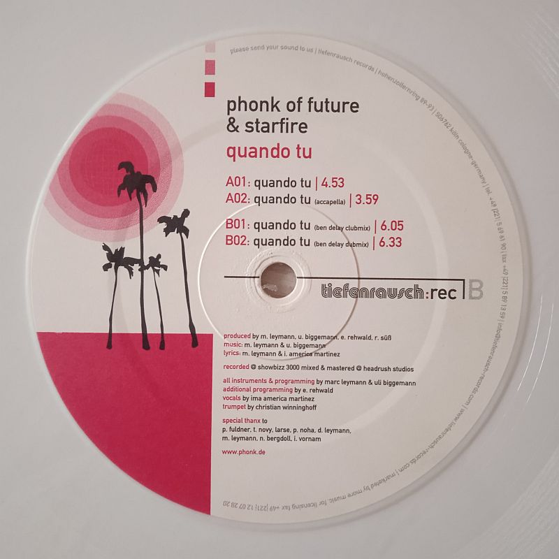 Phonk Of Future & Starfire – Quando Tu (Vinyl,2003) - Image 3