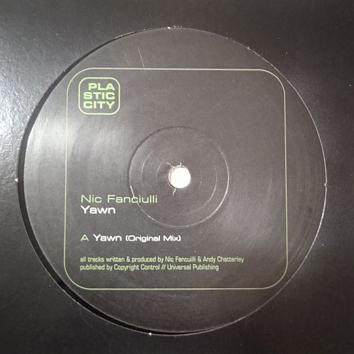 Nic Fanciulli – Yawn (Vinyl,2009) - Image 2