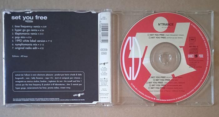 N-Trance – Set You Free (Remixes) (Maxi CD,1995) - Image 2