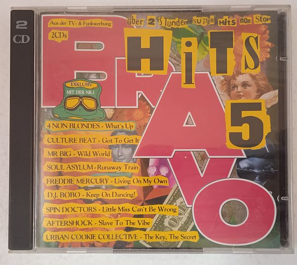Bravo Hits 5 (Dupla válogatás Album CD,1993)
