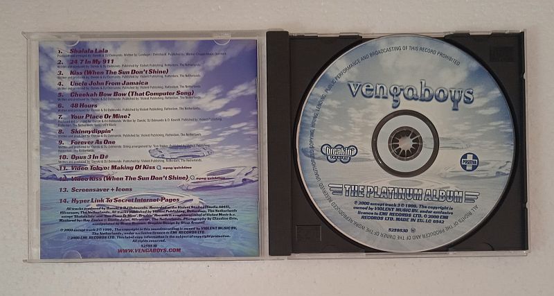 Vengaboys – The Platinum Album (Album CD,2000) - Image 2