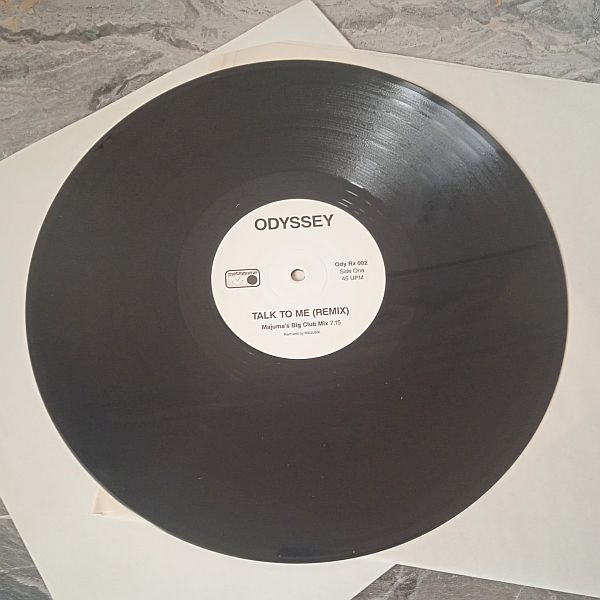 Odyssey – Talk To Me (Remix) (Vinyl,1993) - Image 2