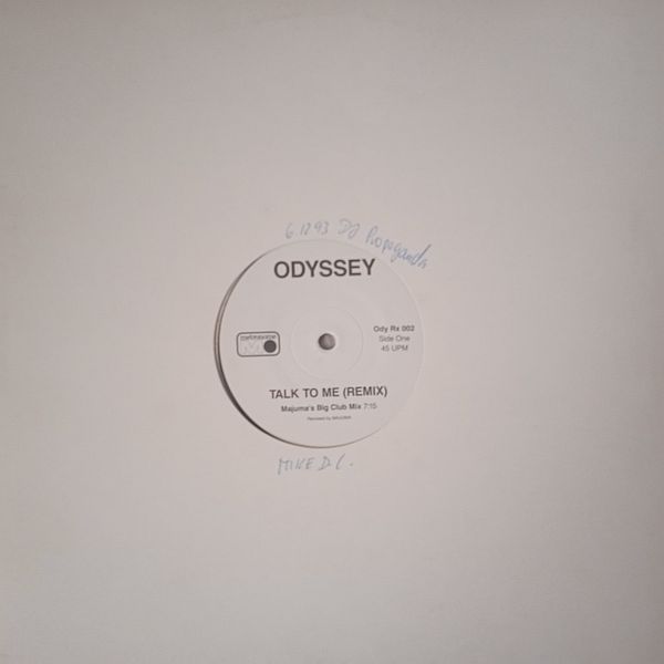 Odyssey – Talk To Me (Remix) (Vinyl,1993)