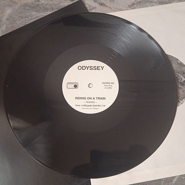 Odyssey – Riding On A Train (Remixes) (Vinyl,1994) - Image 2