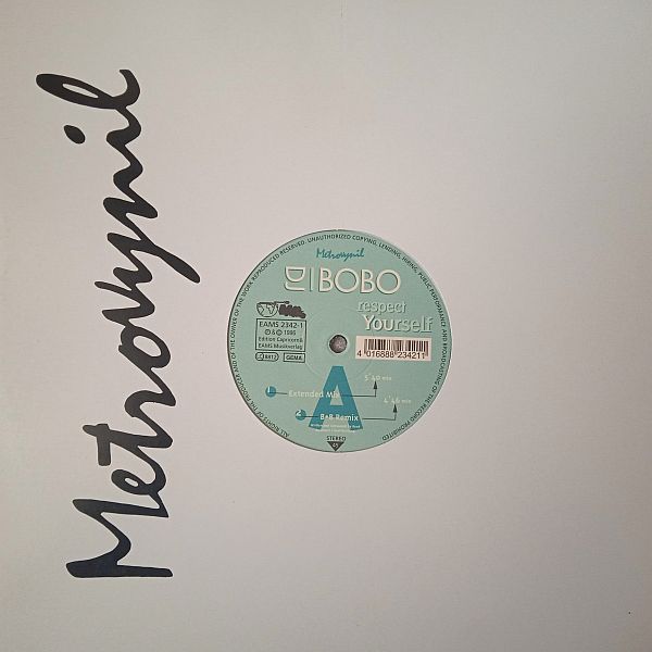 DJ BoBo – Respect Yourself (Vinyl,1996)