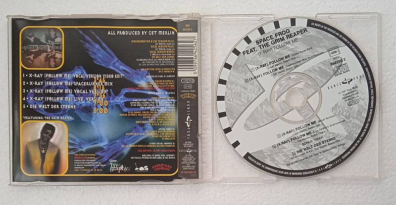 Space Frog – (X-Ray) Follow Me (Maxi CD,1997) - Image 2