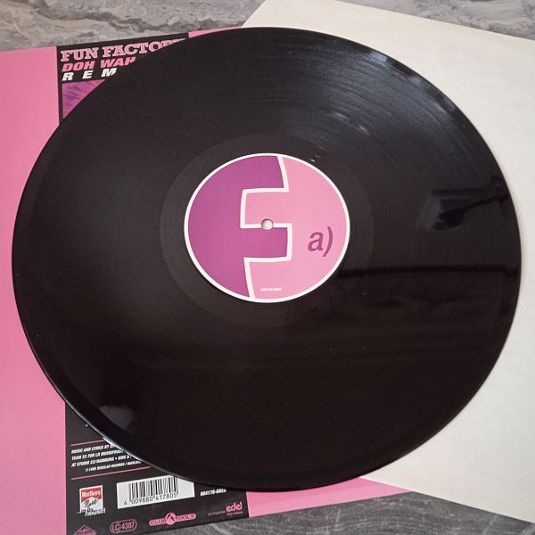 Fun Factory – Doh Wah Diddy (Remixes) (Vinyl,1996) - Image 2