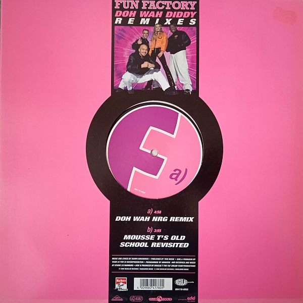 Fun Factory – Doh Wah Diddy (Remixes) (Vinyl,1996)