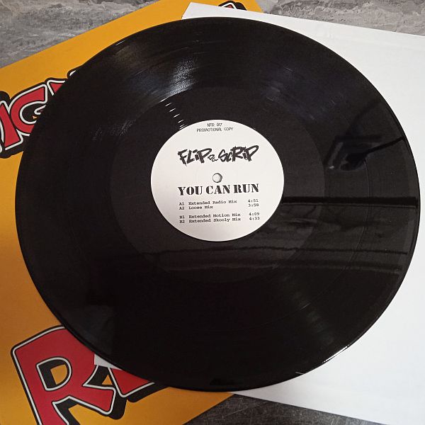 Flip Da Scrip – You Can Run (Vinyl,1997) - Image 2