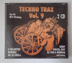 Various – Techno Trax Vol. 9 (Válogatás Album 2× CD,1993)