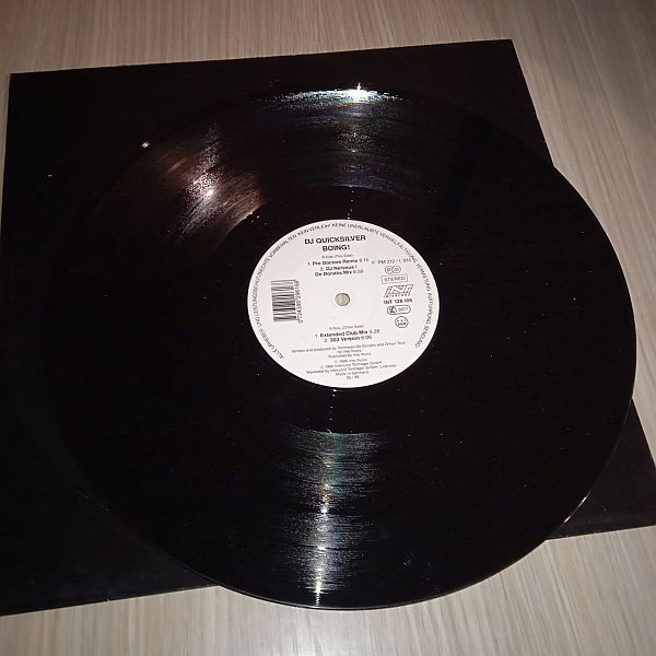DJ Quicksilver – Boing! (Vinyl,1996) - Image 2