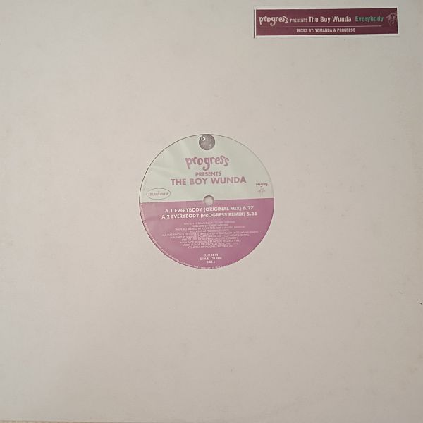 Progress Presents The Boy Wunda – Everybody (Vinyl,1999)