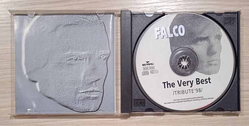 Falco – The Very Best (Tribute '98) (Album CD,1998) - Image 2