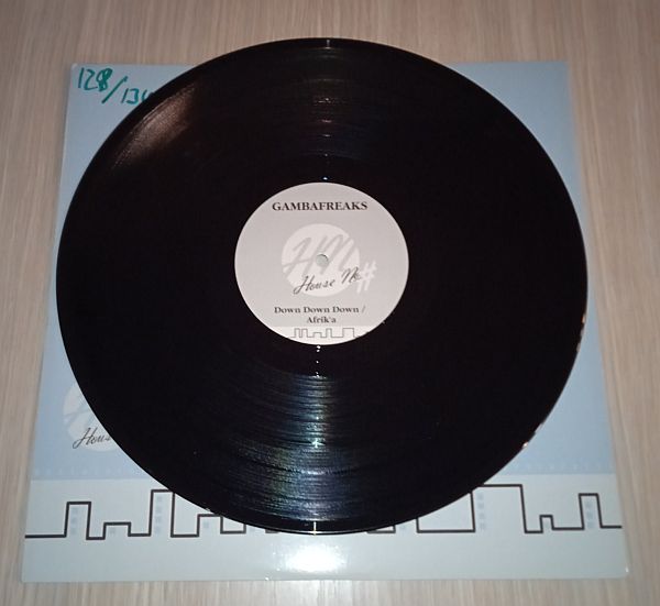 Gambafreaks – Down Down Down / Afrik'a (Vinyl,2000) - Image 2