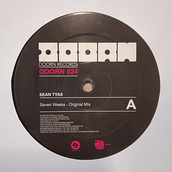 Sean Tyas – Seven Weeks (Vinyl,2009) - Image 2