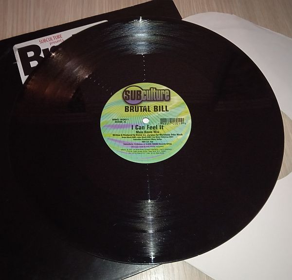 Brutal Bill – I Can Feel It (Vinyl,1998) - Image 2