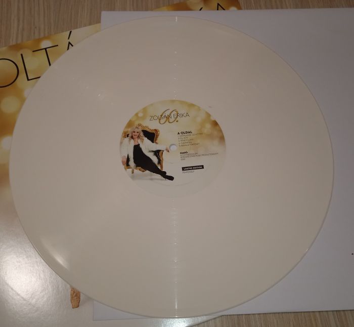 Zoltán Erika – 60. (Album Vinyl,2022,Fehér lemez) - Image 2