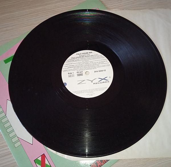 Válogatás – Italo House Mix Numero Uno (Vinyl,1989) - Image 2