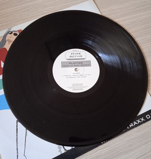 Hype Active – Playing (Make My Body Boogie) (Vinyl,2006) - Image 2