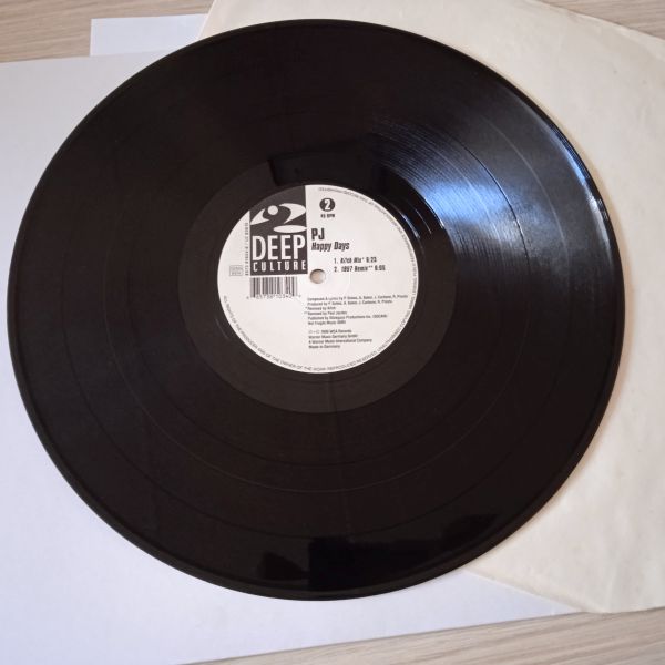 PJ – Happy Days (Vinyl,1999) - Image 2