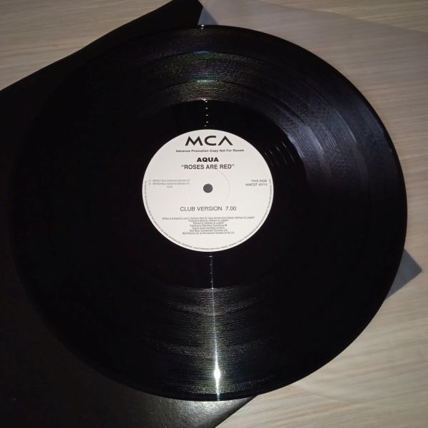 Aqua – Roses Are Red (Vinyl,1996) - Image 2