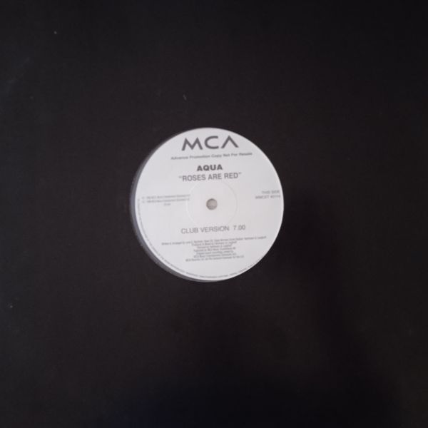 Aqua – Roses Are Red (Vinyl,1996)